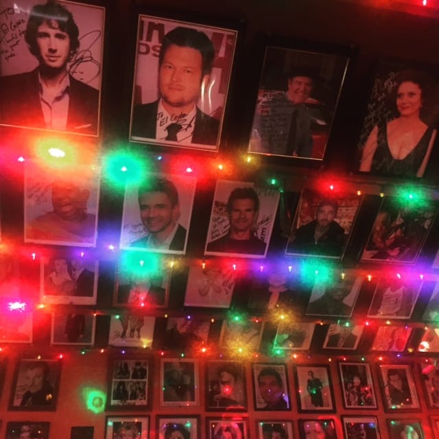 Wall of Fame at El Coyote