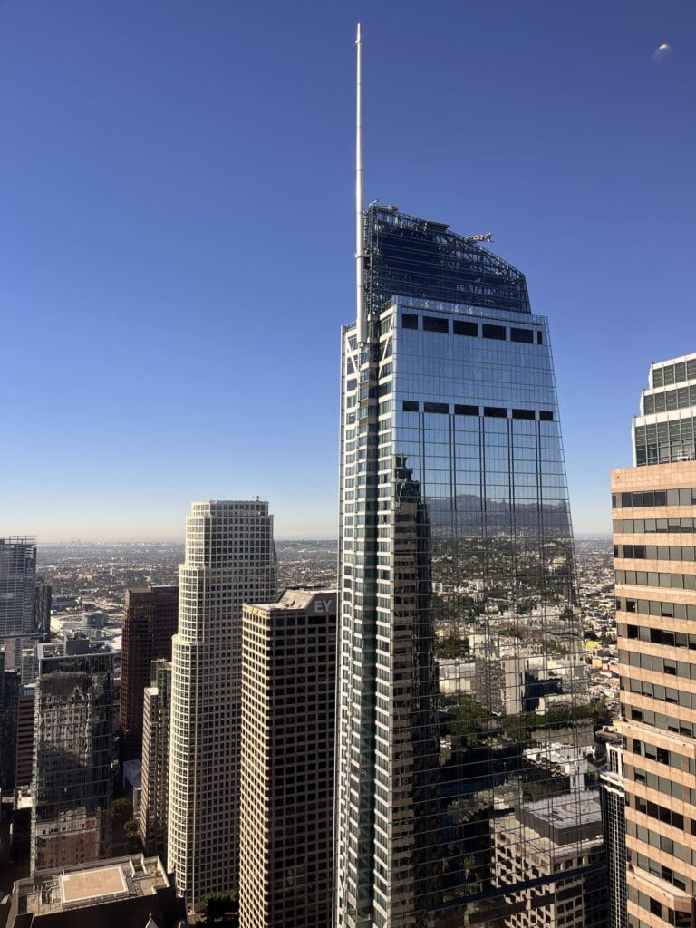 InterContinental Los Angeles Downtown at the Wilshire Grand Center – A luxury skyscraper highlight on Tour Du Jour’s private DTLA tours.