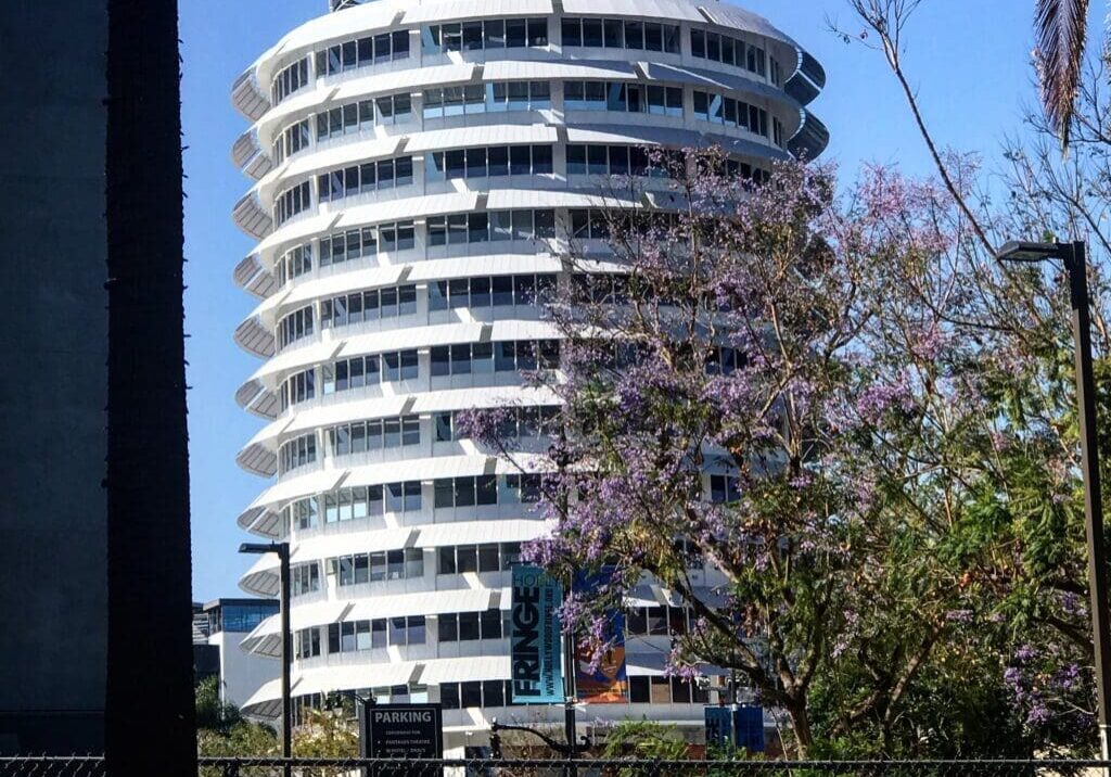 Capitol Records building in Hollywood, Los Angeles